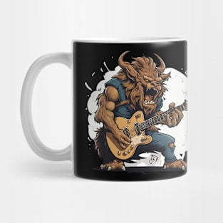 Beast Plays Guitar Mug